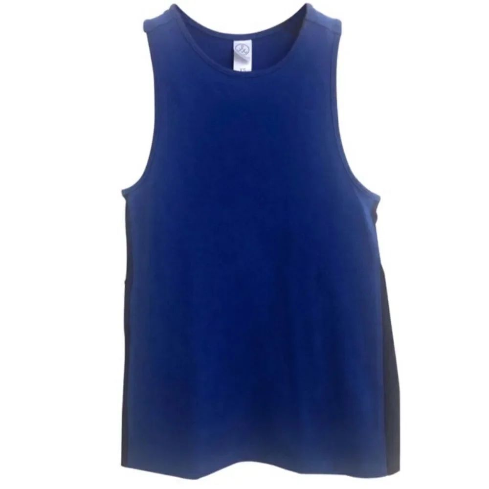 Alternative blue tank top xs
